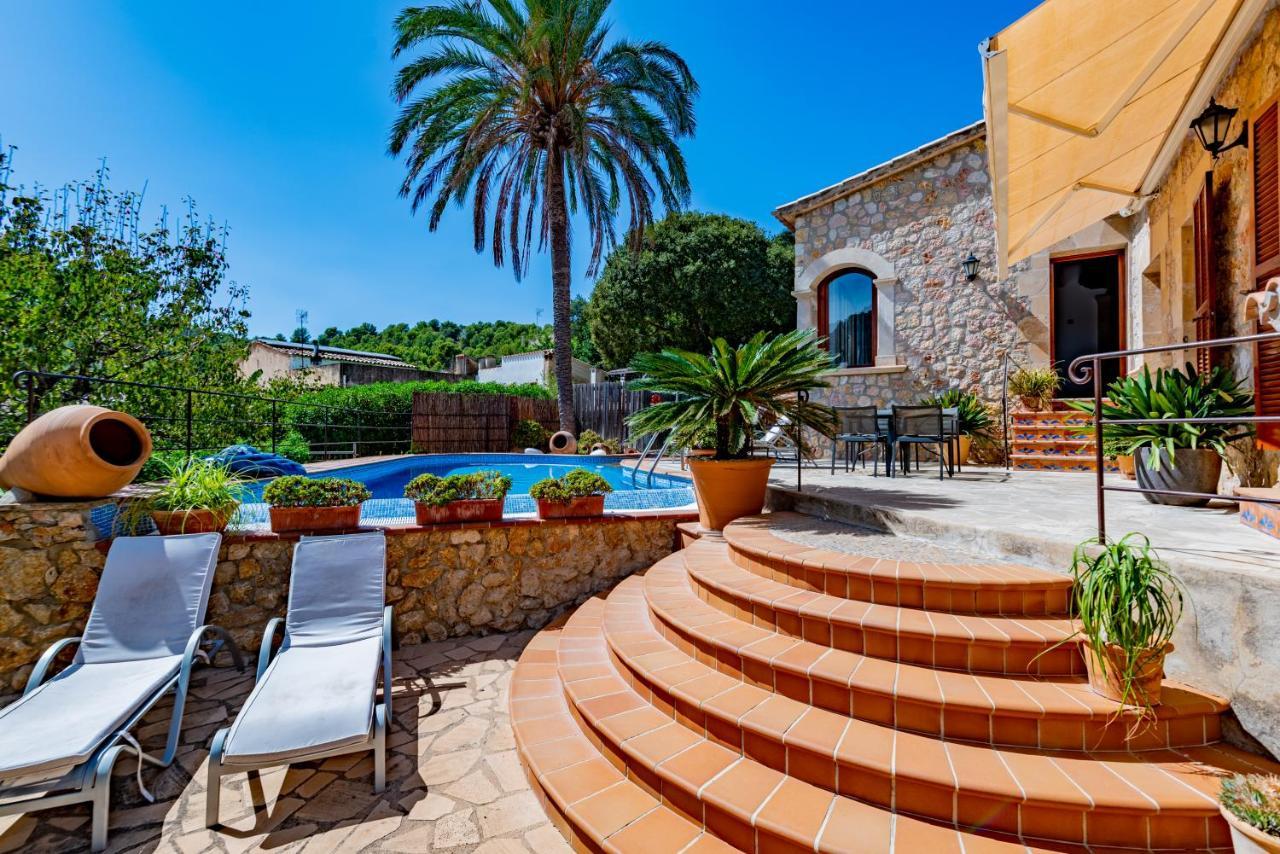 Villa In Center Of Pollensa With Pool And Jacuzzi Exterior photo